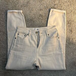 Women's Amuse Society White/cream Jeans 25